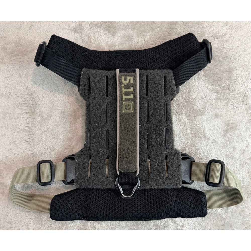 5.11 Tactical Dog Harness Mission Ready Tactical Dog Vest Grey Small